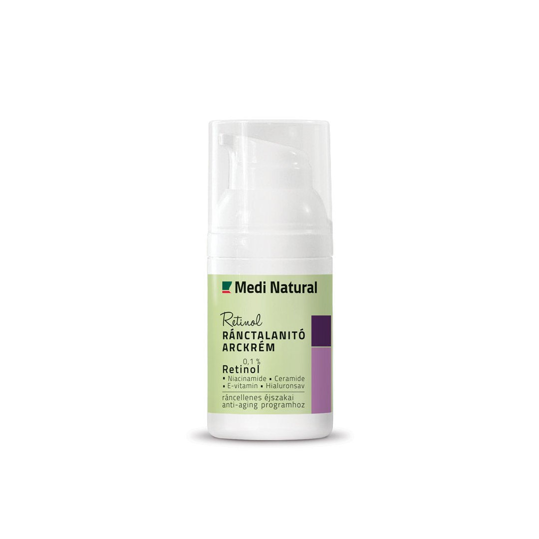 Medinatural retinolový krém proti vráskam na tvár 30 ml - 88594