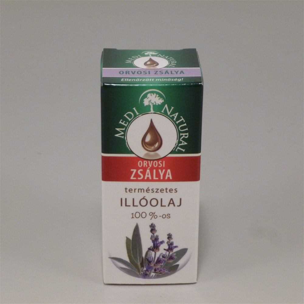 Medinatural šalvia lekárska 100% esenciálny olej 5 ml - 27892