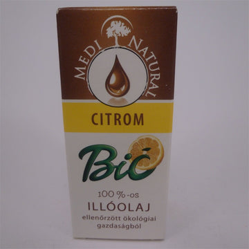 Medinatural organický citrónový esenciálny olej 100% 5 ml - 45594