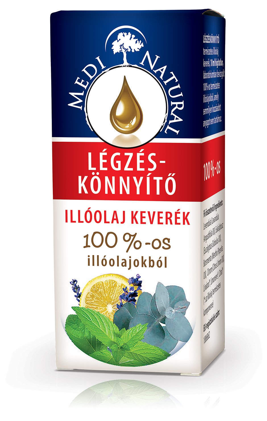 Medinatural 100% zmes esenciálnych olejov na uvoľnenie dychu 10 ml - 27900