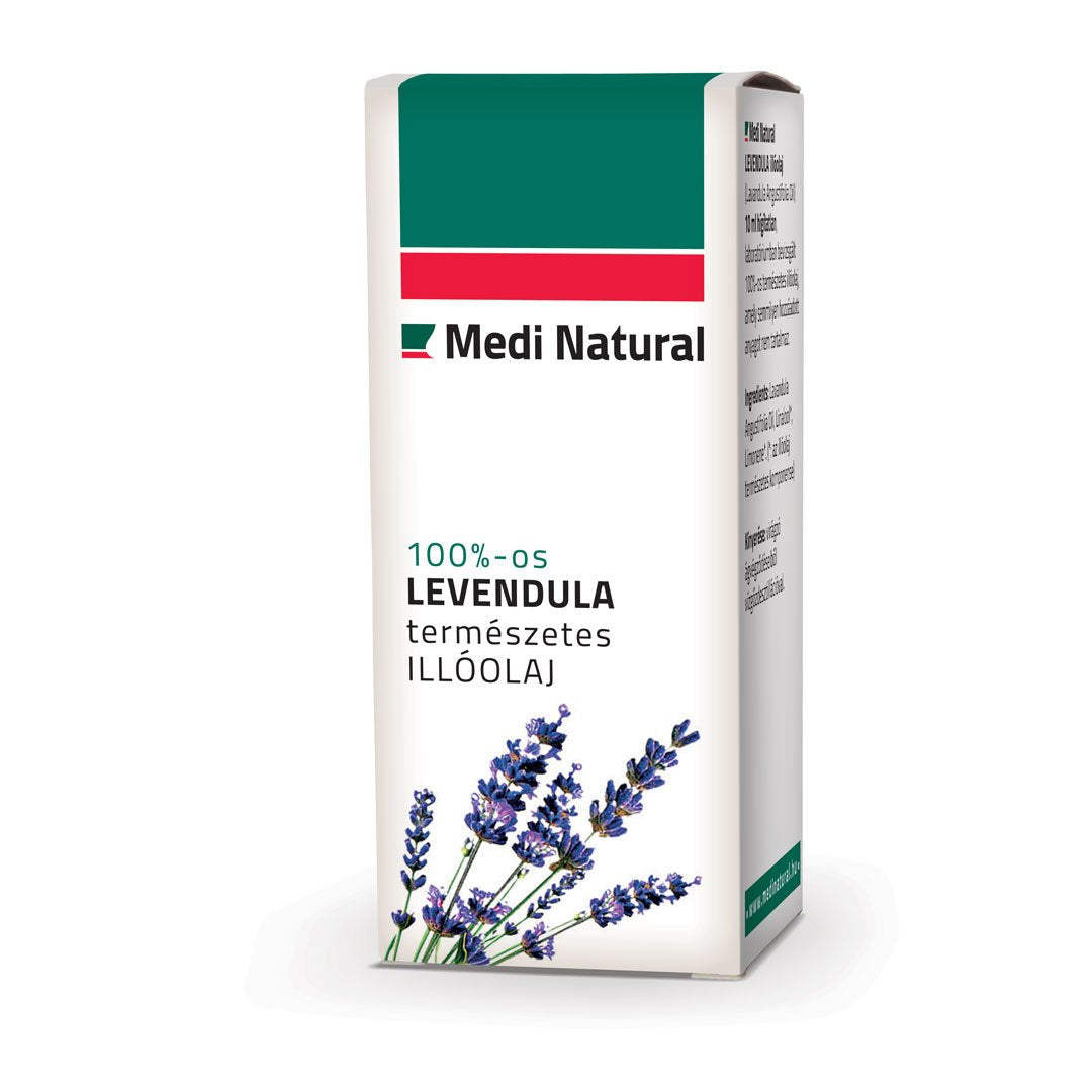 Medinatural levanduľový 100% esenciálny olej 10 ml - 10305