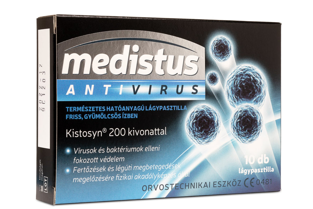 Medistus antivírusové mäkké pastilky 10 kusov - 20139