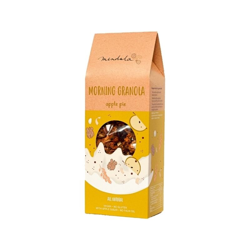 Mendula Apple Pie Bezlepková granola jablká so škoricou 300 g - 87071