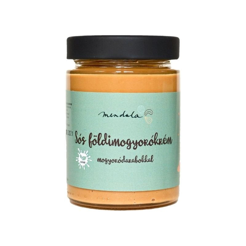 Mendula arašidový krém s kúskami slaných  orieškov 330 g - 87081