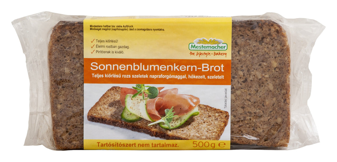Mestemacher benus chlieb so slnečnicovými semienkami 500 g - 94466