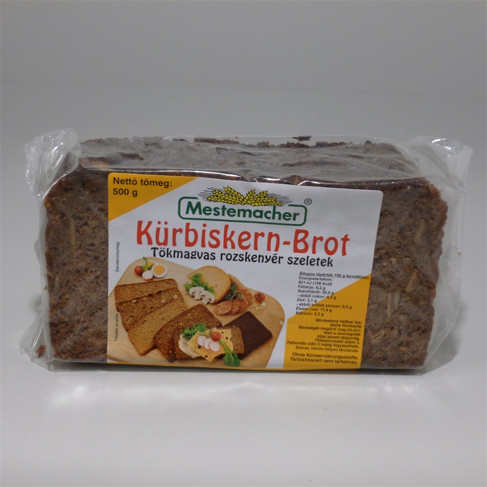 Mestemacher chlieb s tekvicovými semienkami 500 g - 20472