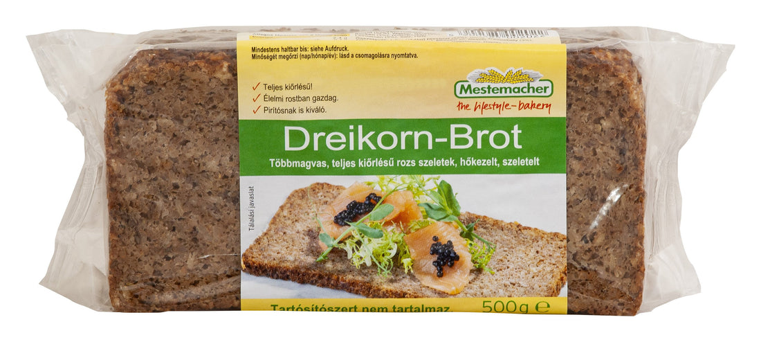 Mestemacher benus chlieb trojzrnný 500 g - 94465