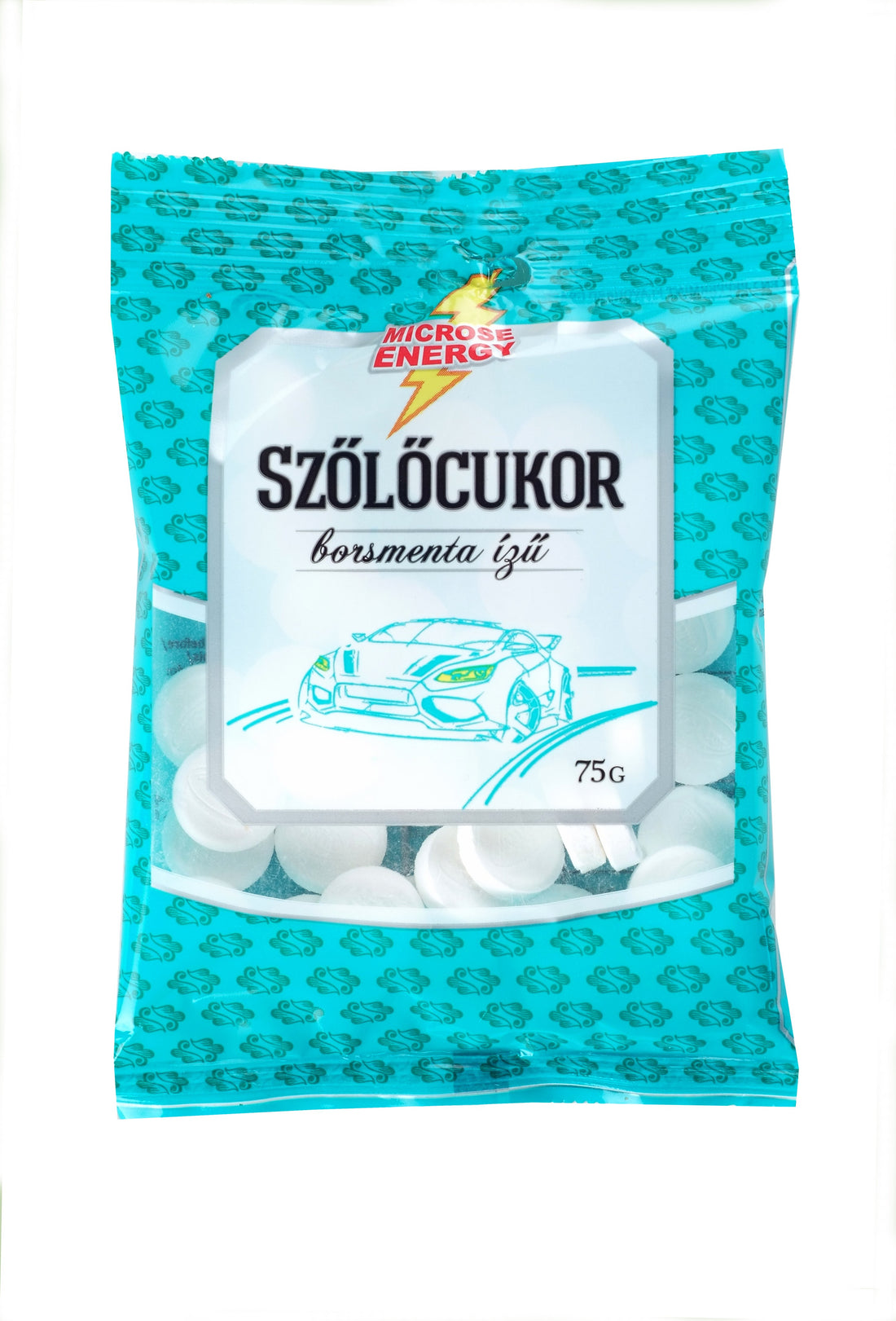 Microse glukózové tablety s mentolom 75 g - 92846