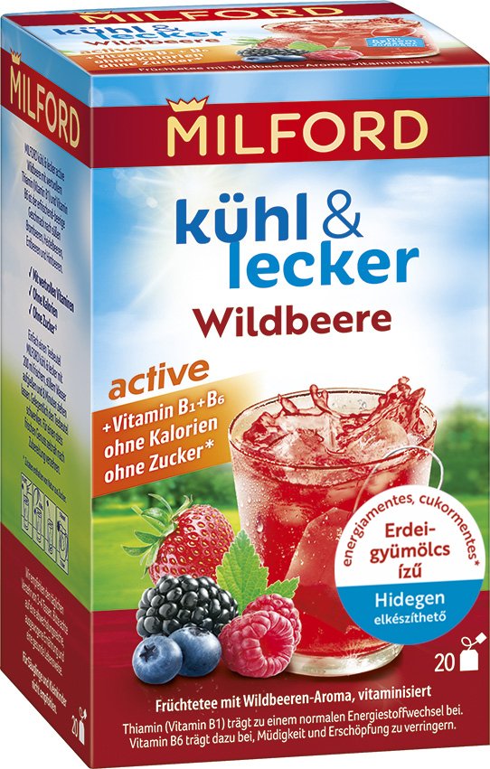 Milford  ice tea ovocný čaj s lesným ovocím 20 ks  -  90251