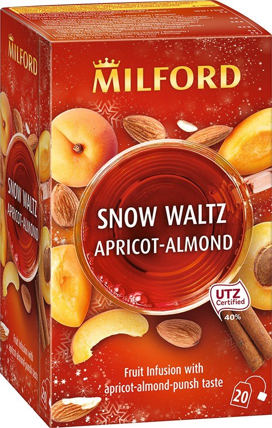 Milford snow waltz ovocný čaj 20x2,25g - 85478