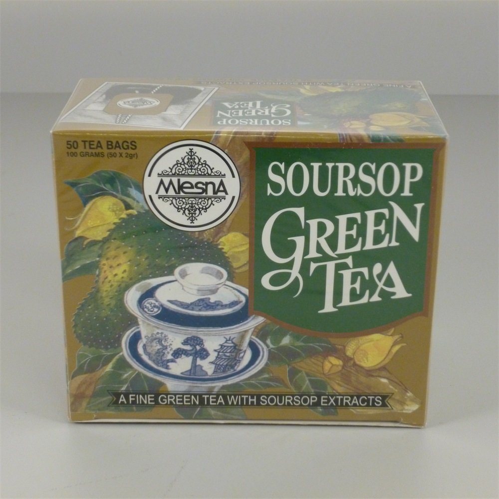 Mlesna soursop zelený čaj 50x2g 50 ks - 24652