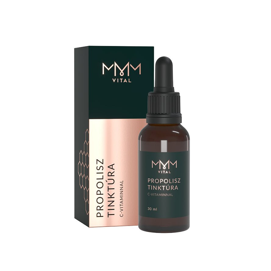 MMM vital propolisové kvapky s vitamínom c 30 ml - 94886