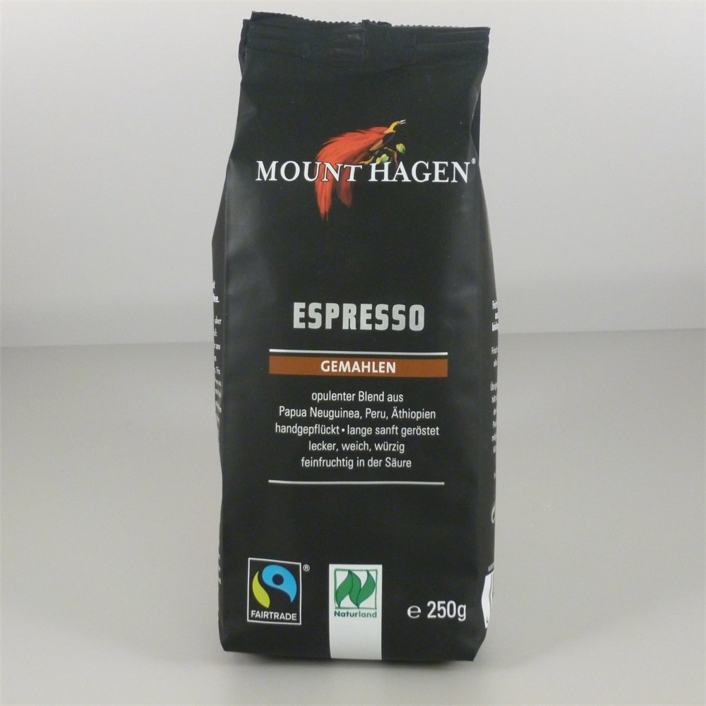 Mount Hagen organická káva espresso 250 g - 35870