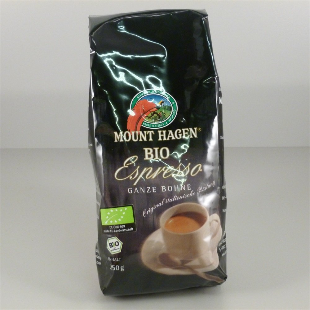 Mount Hagen Zrnková káva BIO 250 g - 16927