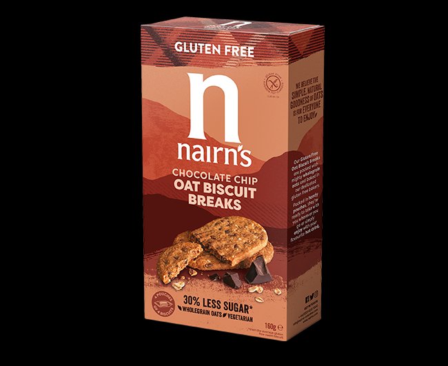 Nairns bezlepkové celozrnné ovsené lupienky s 56 % vlákniny 160 g - 82900