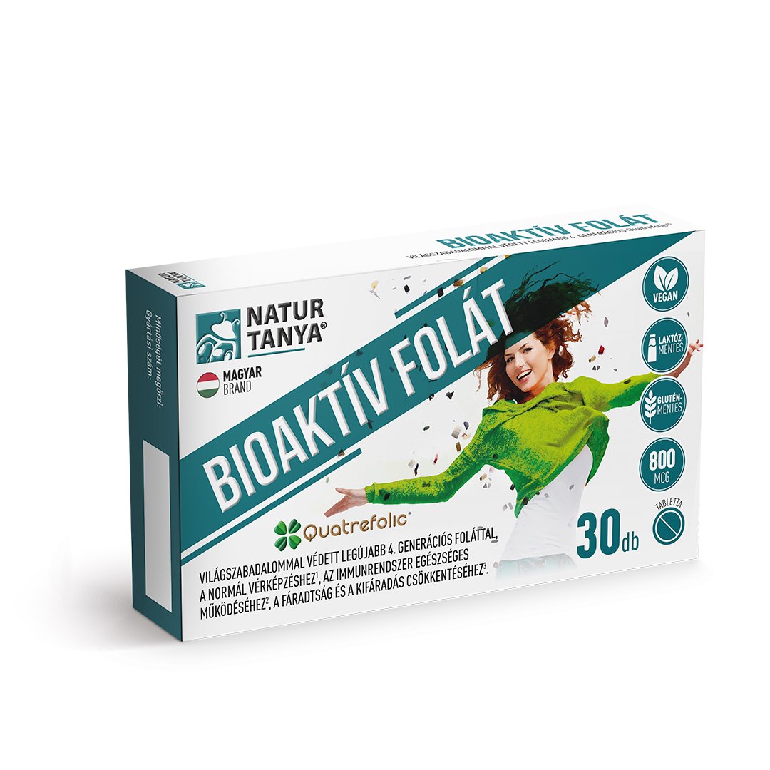 Natur Tanya bioaktívne folátové tablety 30 kusov - 95319