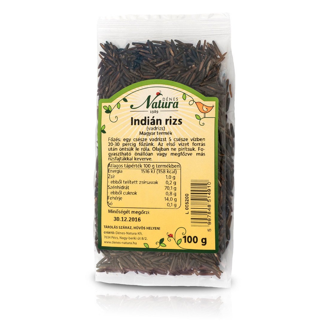 Dénes Natura divoká ryža Indická ryža 100 g - 21145