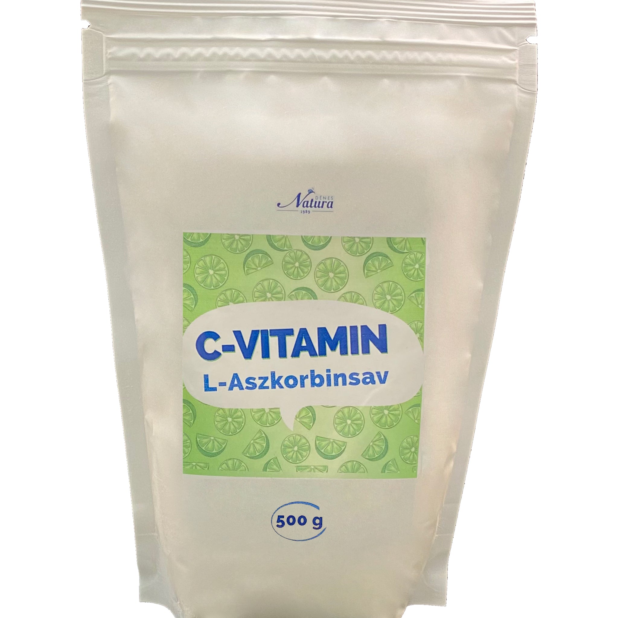 Natura l-askorbínová kyselina vitamín C 500 g