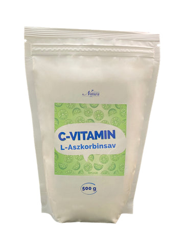 Natura l-askorbínová kyselina vitamín C 500 g
