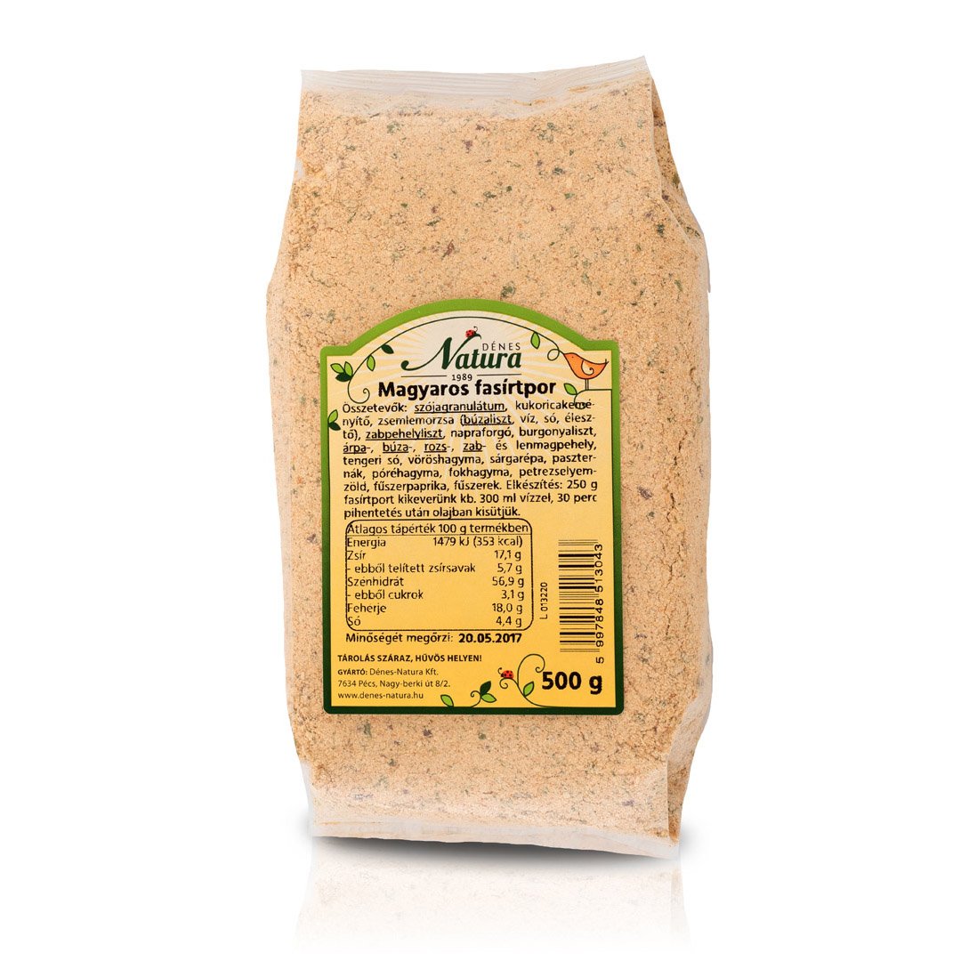 Dénes Natura mäsový prášok maďarský 500 g - 17488