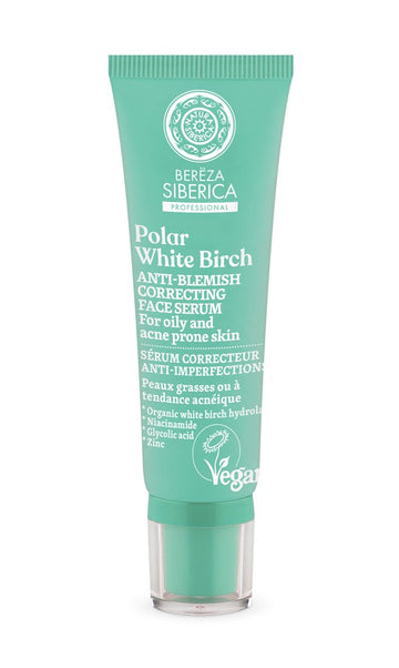 Natura siberica bereza siberica arktická biela breza sérum na tvár 30 ml - 86537