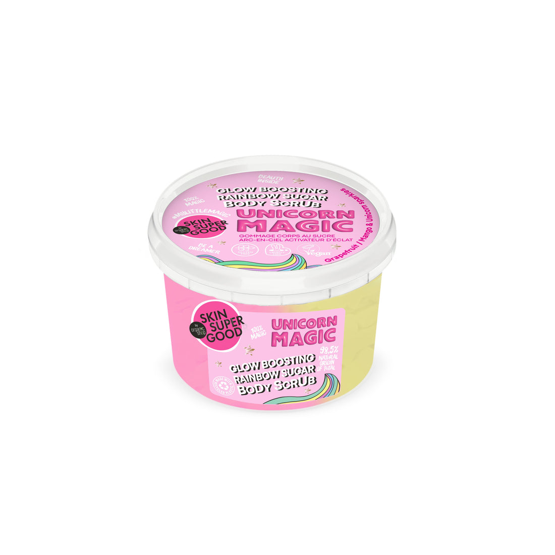 Planeta organica skin super good body scrub "unicorn magic" 250 ml - 93965