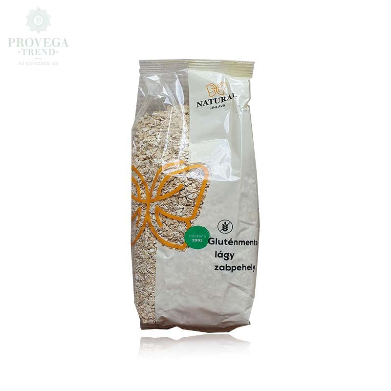 Natural bezlepkové mäkké ovsené vločky 500 g - 81868