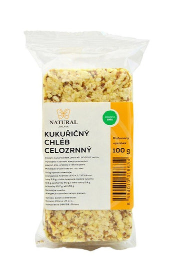 Prírodný pufovaný kukuričný chlieb 100 g - 95512