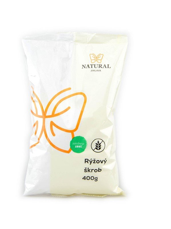 Prírodný ryžový škrob 400 g - 95509