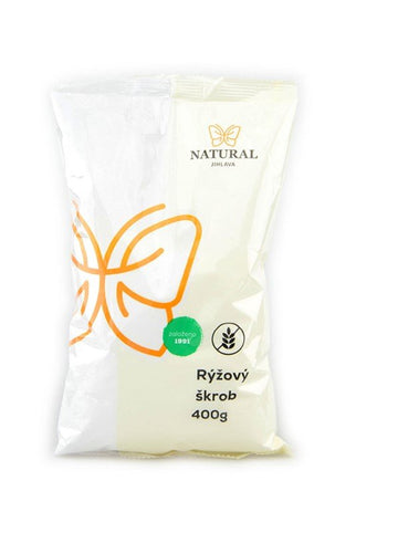 Prírodný ryžový škrob 400 g - 95509