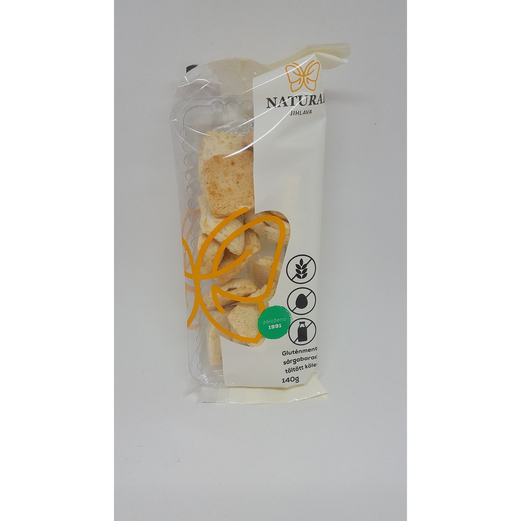 Natural  bezlepkové marhuľové vankúšiky z prosa 140 g - 56334