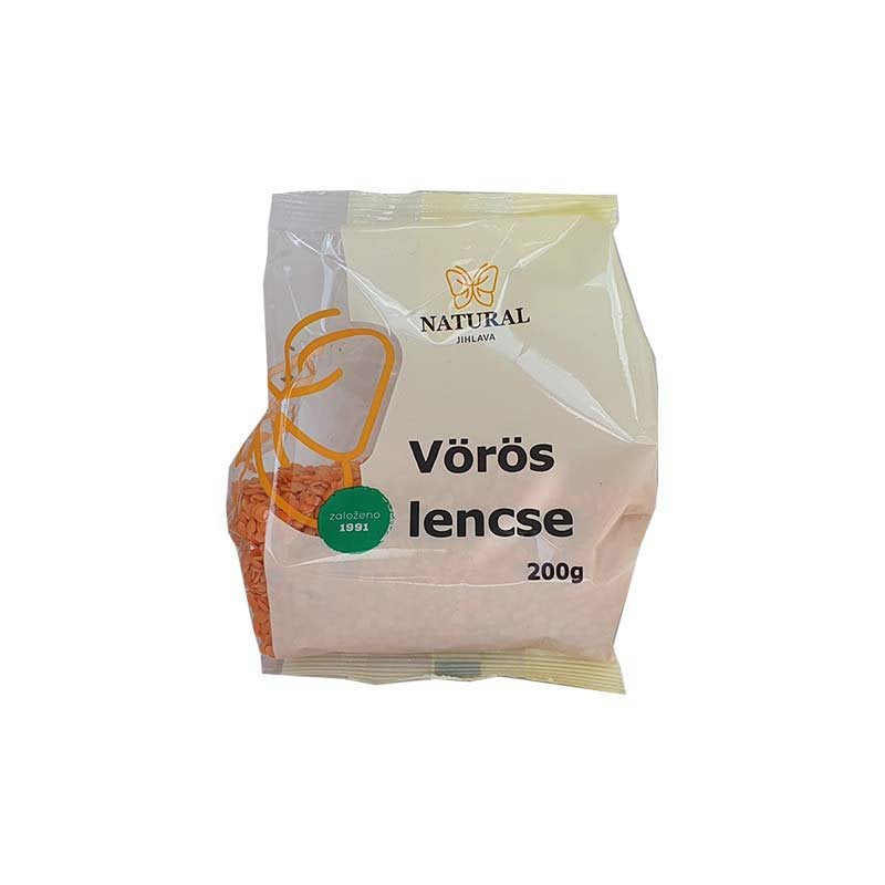 Natural  červená šošovica 200 g - 89515
