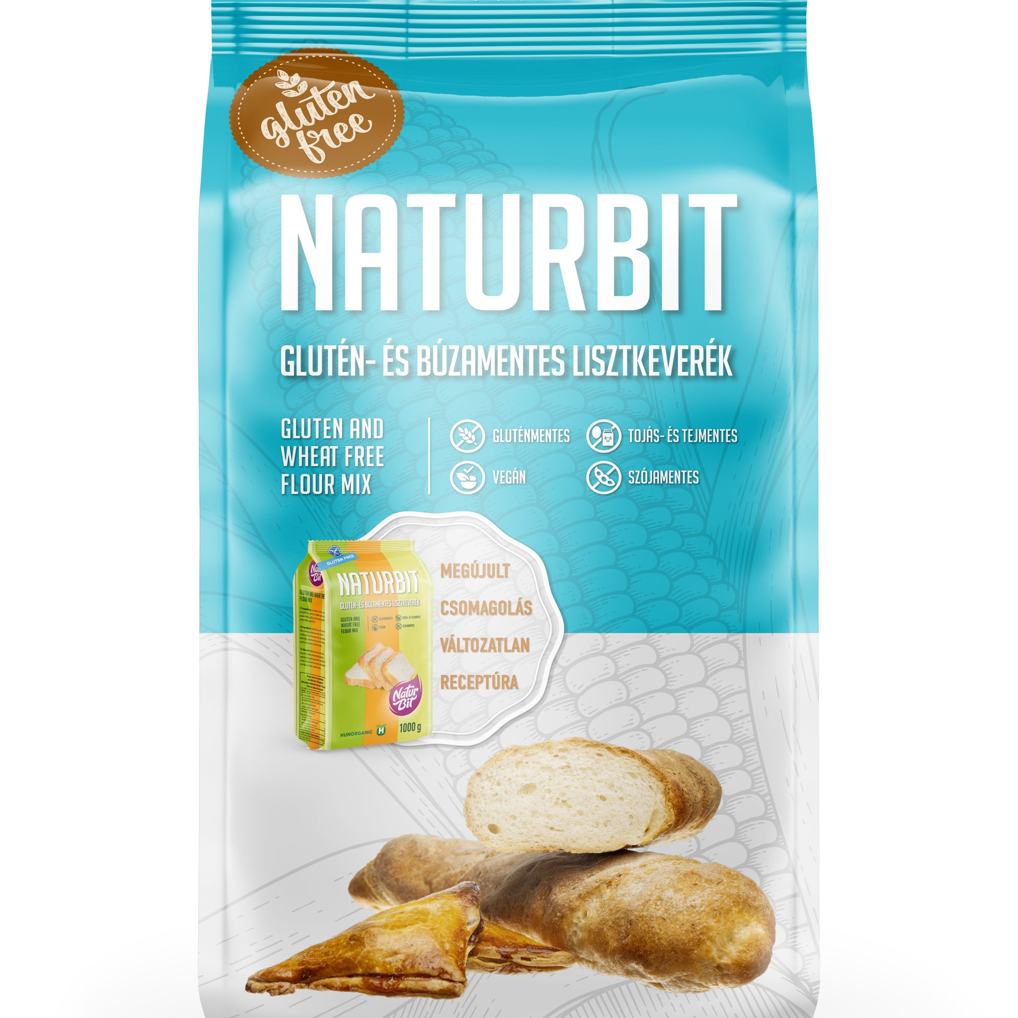 Naturbit bezlepková  zmes  múky 1000 g - 13609