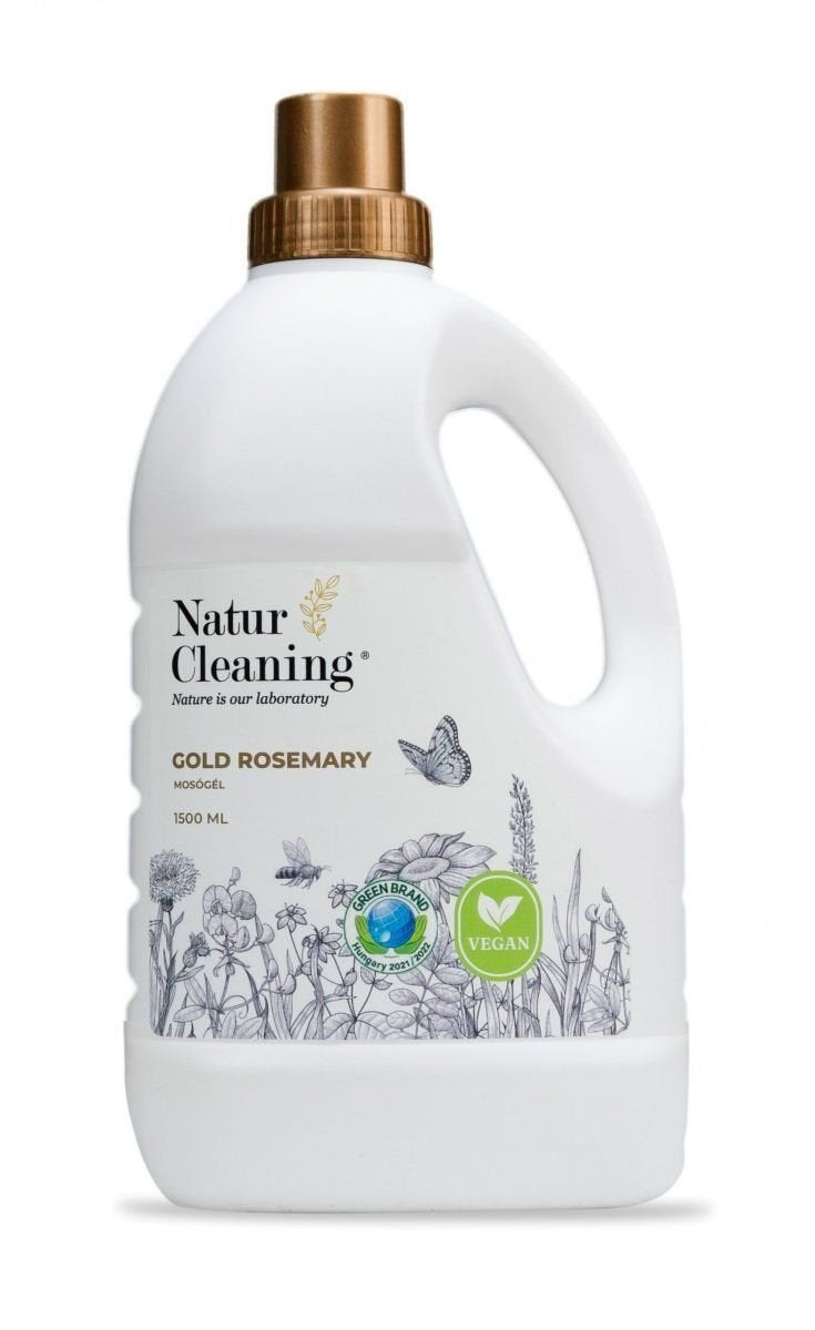 Naturcleaning Gold Rosemary prací gél 1500 ml - 90131