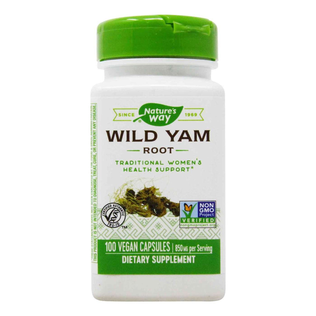 Nature`s way wild yam mexický koreň yam pre ženy 100 kapsúl - 90445
