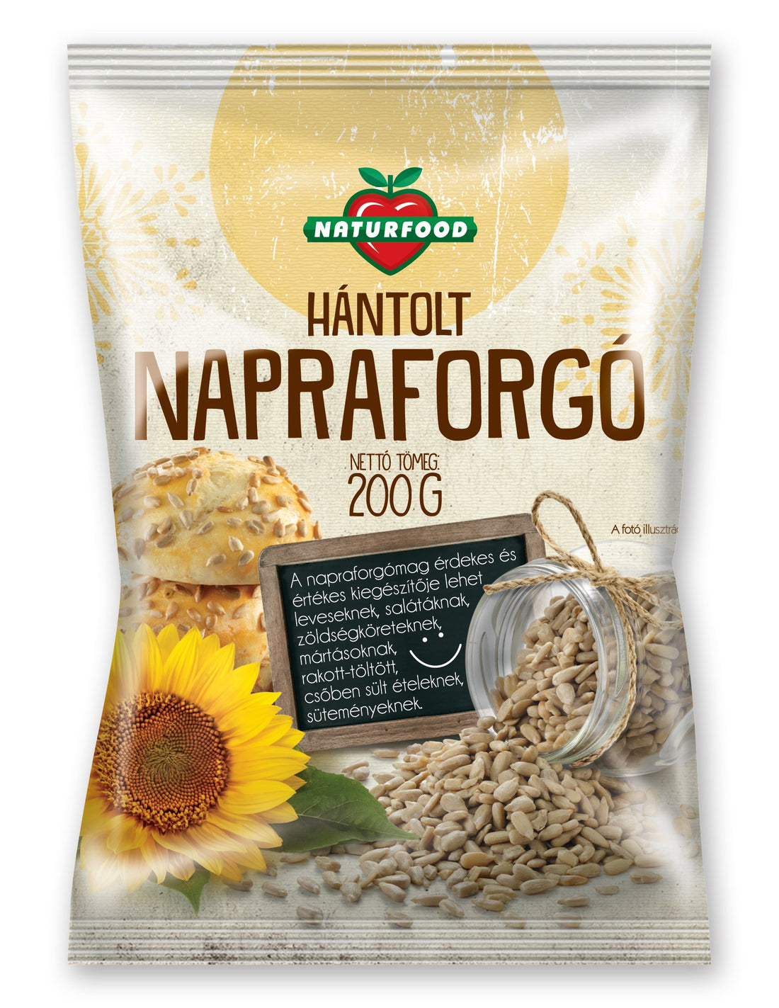 Naturfood lúpaná slnečnica 200 g - 39301