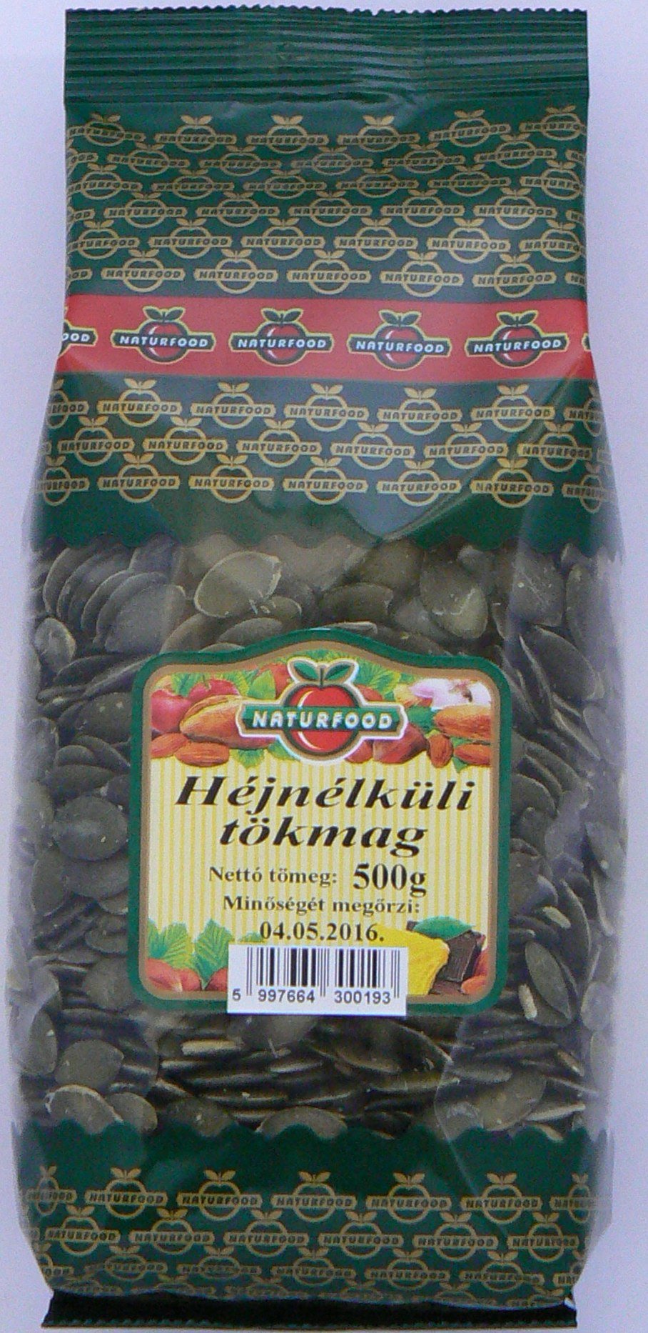 Naturfood tekvicové semienka bez šupky 500 g - 39286