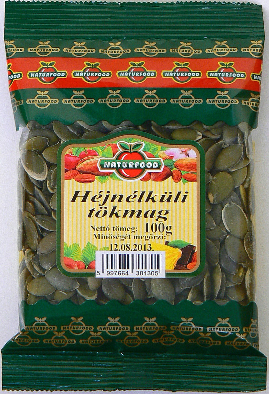 Naturfood tekvicové semienka bez šupky 100 g - 39292