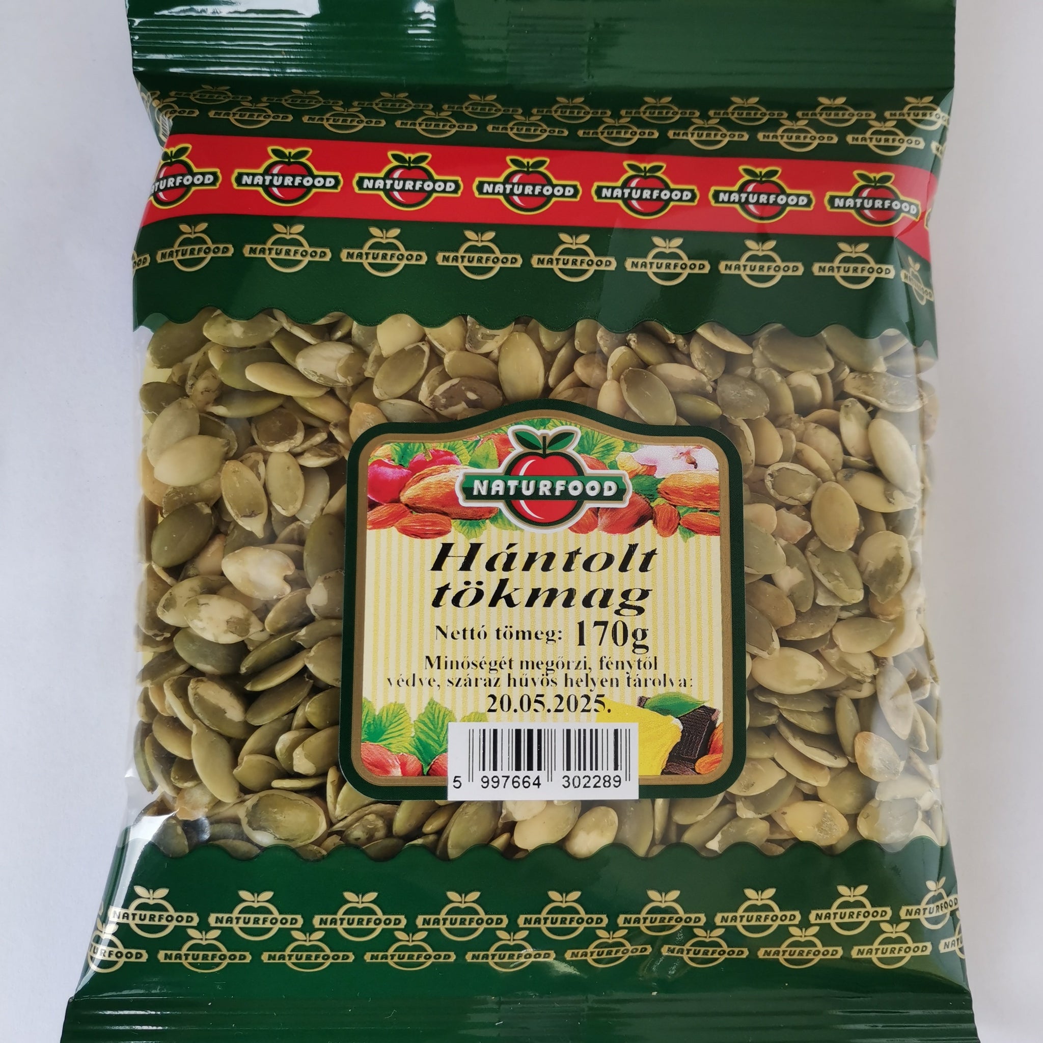 Naturfood lúpané tekvicové semienka 170 g - 96679