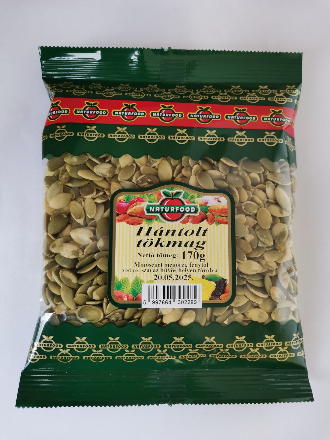 Naturfood lúpané tekvicové semienka 170 g - 96679