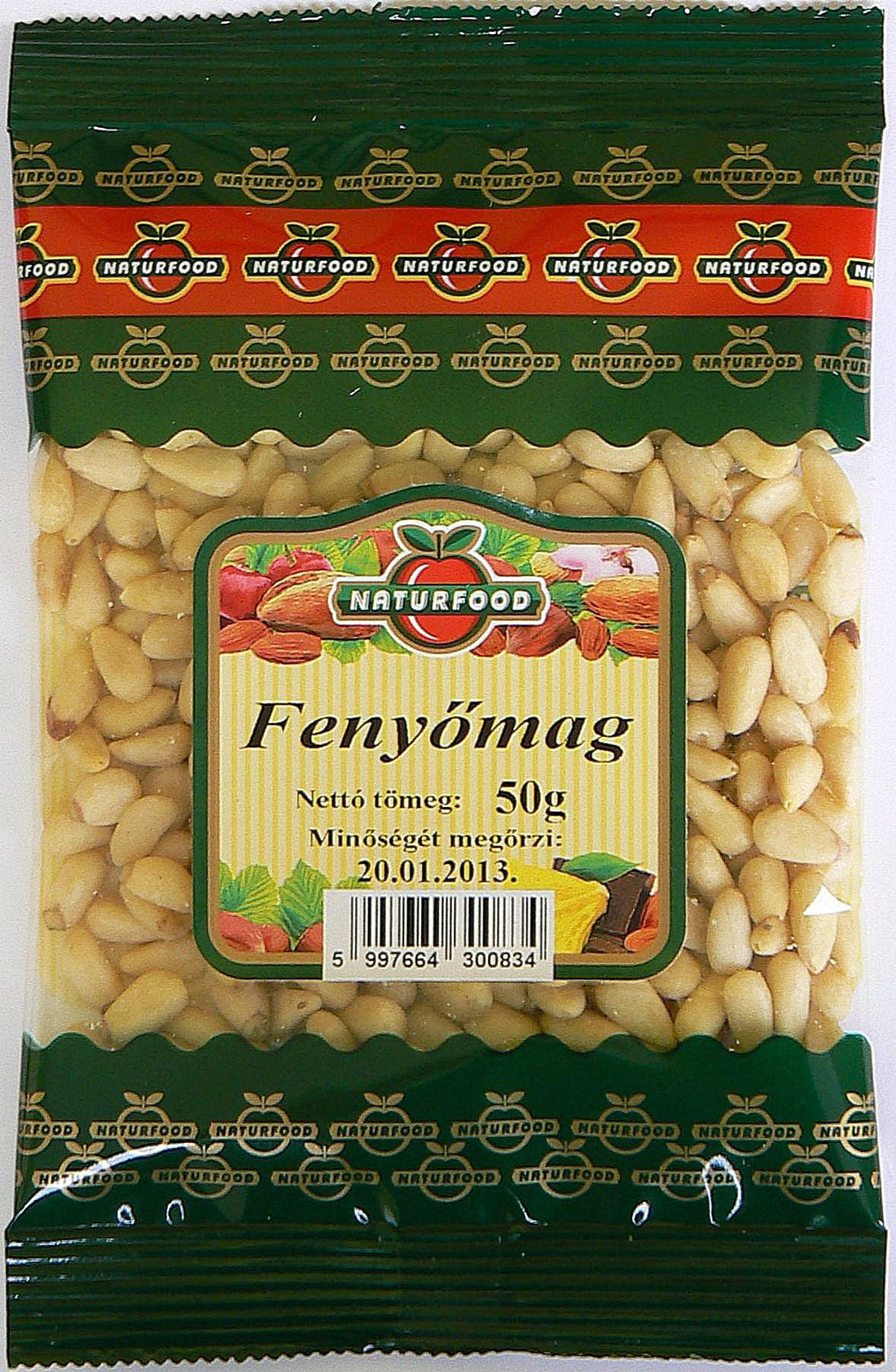 Naturfood píniové oriešky 50 g - 39300