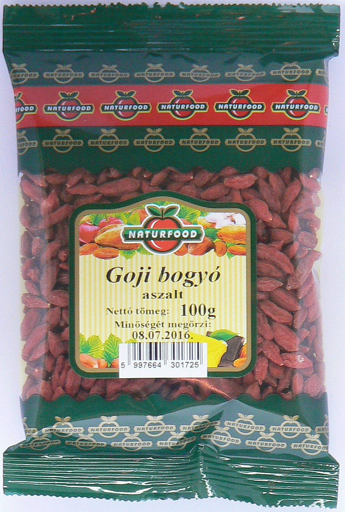 Naturfood sušené bobule goji 100 g - 47136