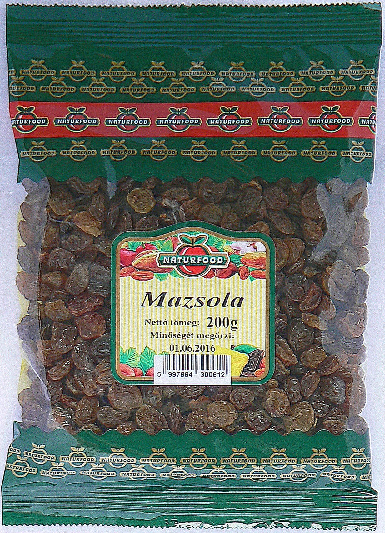 Naturfood hrozienka 200 g - 39291