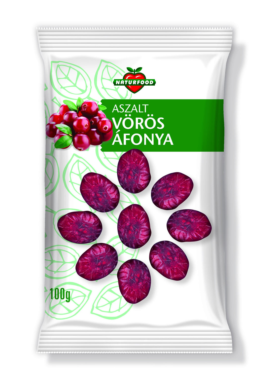 Naturfood sušené brusnice 100 g - 39361