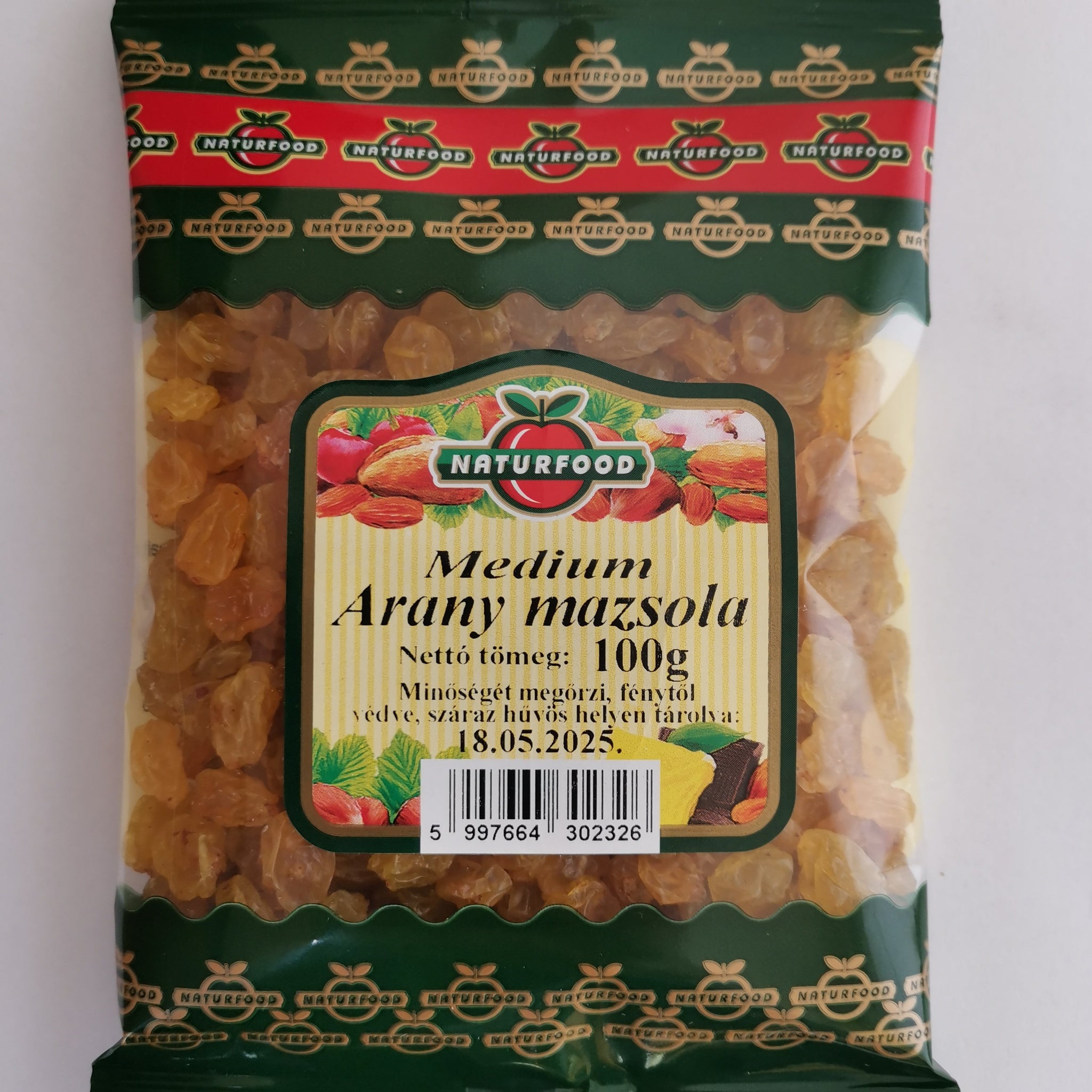 Naturfood zlaté hrozienka 100 g - 96678