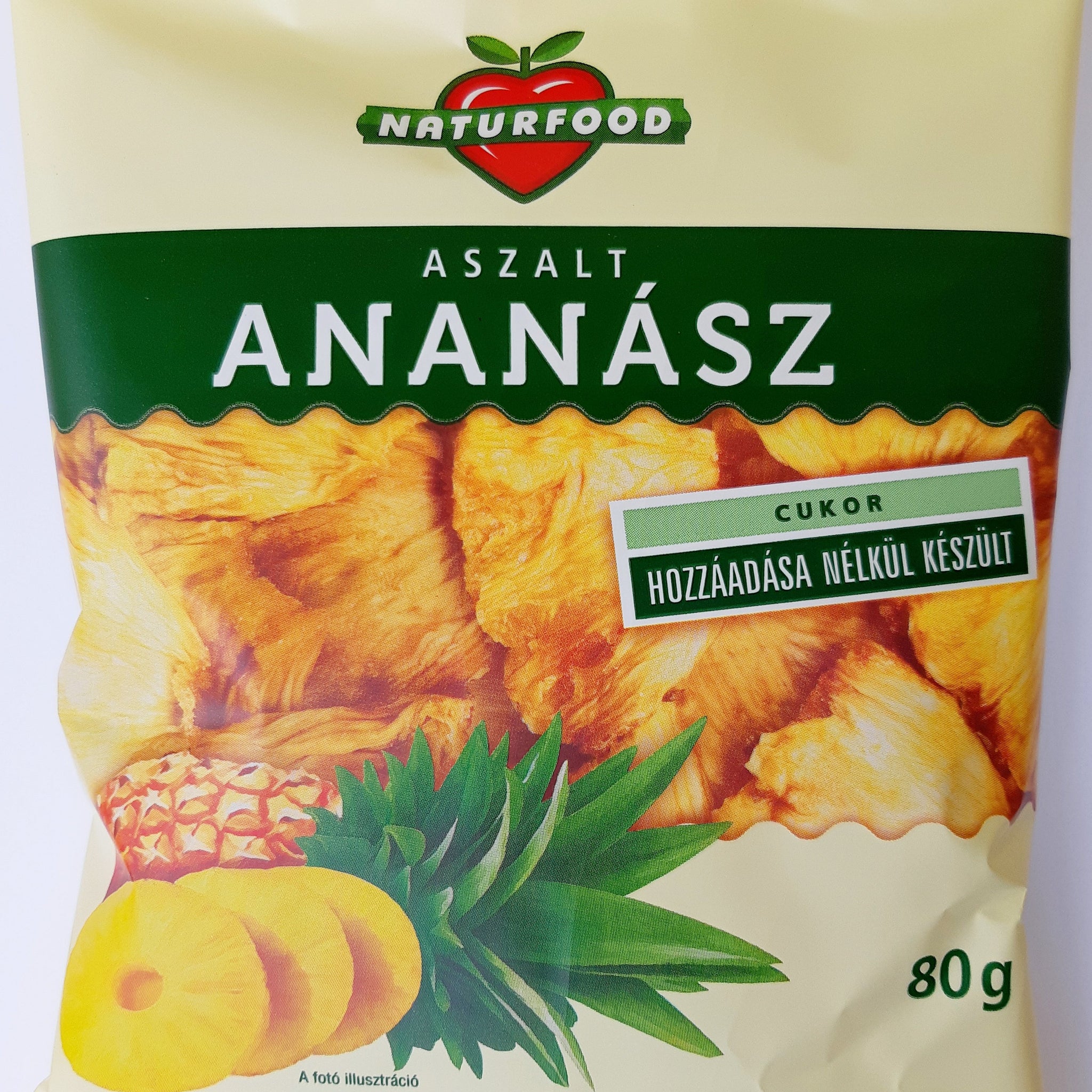 Naturfood sušený ananás 80 g - 39369