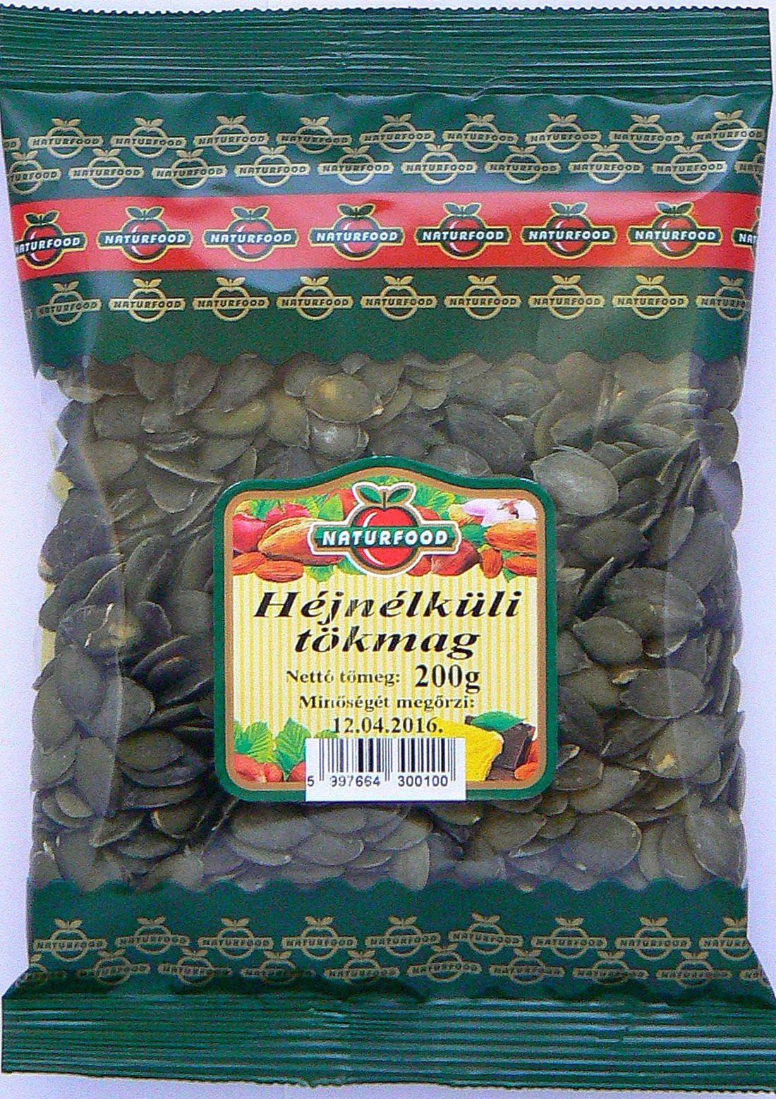 Naturfood tekvicové semienka bez šupky 200 g - 39288