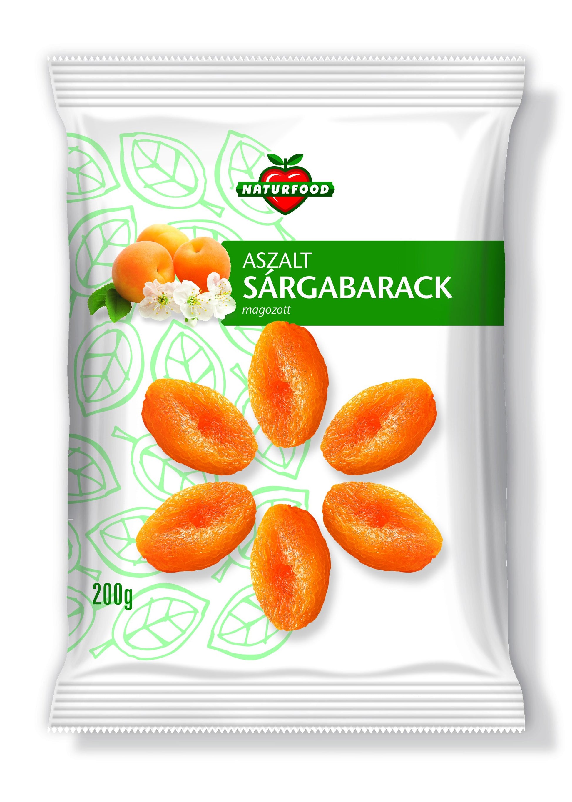 Naturfood sušené marhule 200 g - 39362