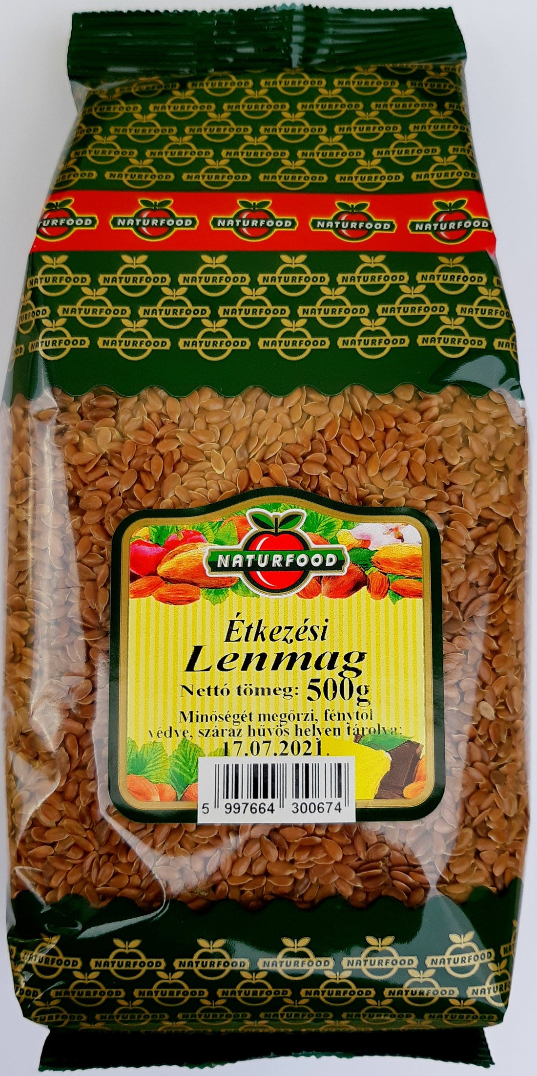 Naturfood ľanové semienko 500 g - 39296