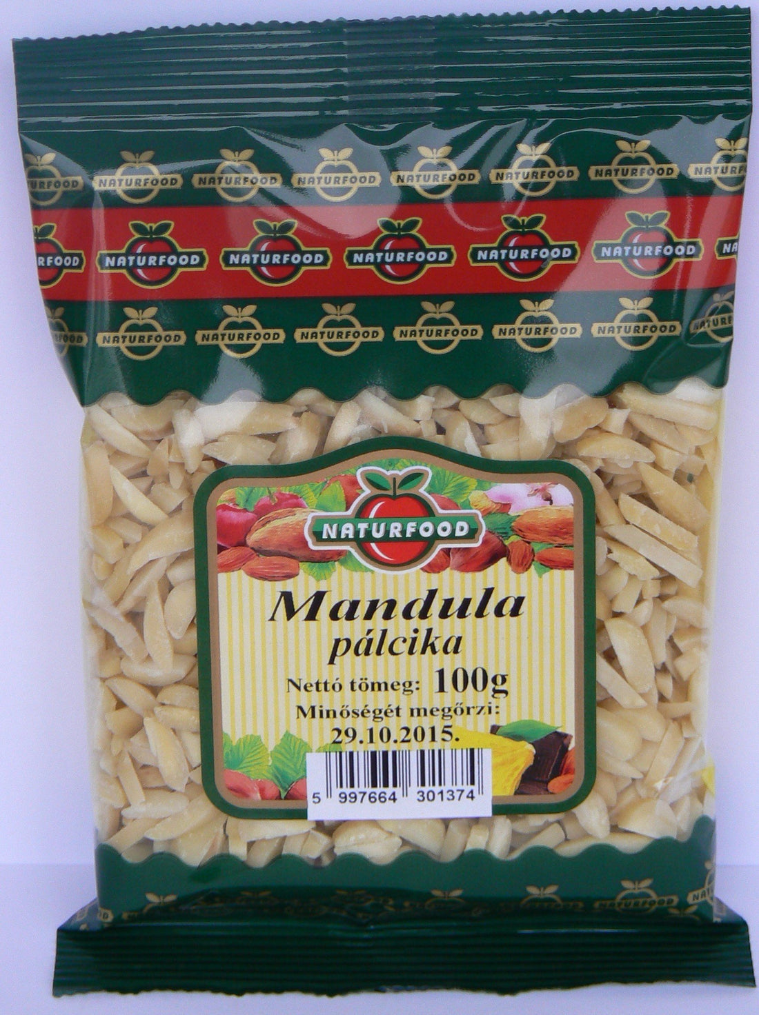 Naturfood mandľové tyčinky 100 g - 47147